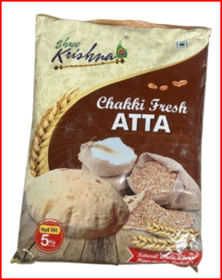 Shri Krishna Chakki Atta (5Kg)